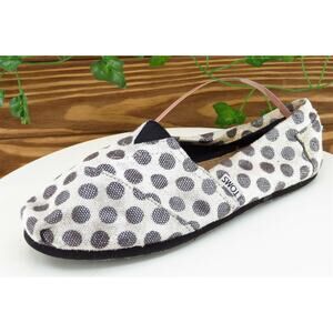 Toms Women Sz 8.5 M Brown‎ Flat Fabric Shoes